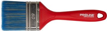 slomart Proline Pędzel płaski standard 80mm, plastičen ročaj, akril