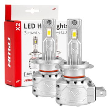 slomart AMiO LED žarnici H7 X2 6500K CANBUS