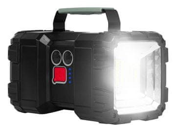 slomart Polnilna LED svetilka Blow, šarperac, dvostranska s powerbank