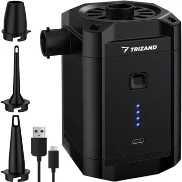slomart Akumulatorska črpalka za napihovanje Trizand, 5000 mAh
