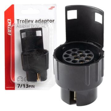 slomart Adapter AMiO 7/13 pin, iz 7-pinskega v 13-pinski vtič
