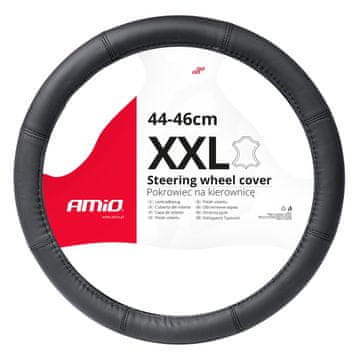 slomart AMiO usnjen ovitek za volan XXL 44-46 cm