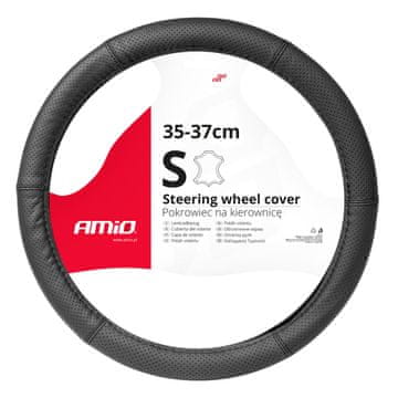 slomart AMiO perforirana usnjena prevleka za volan S 35-37 cm