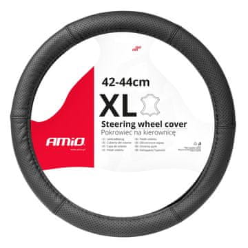 slomart AMiO perforirana usnjena prevleka za volan XL 41-43 cm