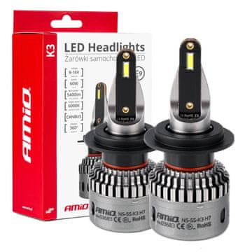 slomart LED žarnica AMiO K3 H7 Canbus, 12V, 6000K