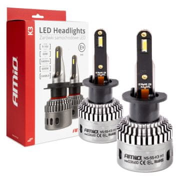 slomart LED žarnica AMiO K3 H1 Canbus, 12V, 6000K