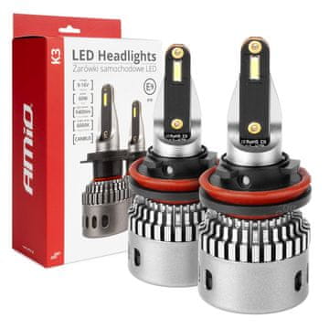 slomart LED žarnica AMiO K3 H8/H9/H11/H16 Canbus, 12V, 6000K