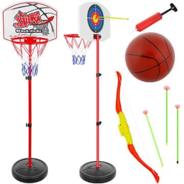 slomart KRUZZEL Set 2 iger: Košarka in strelišče