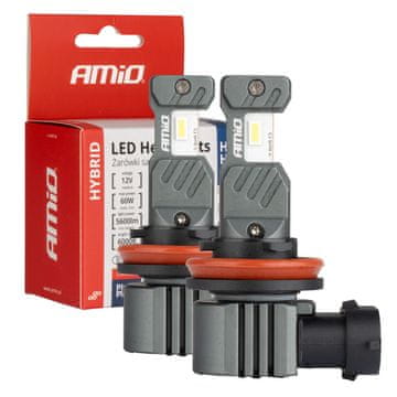 slomart AMiO Hybrid H8/H9/H11/H16 LED žarnice za avto, 6000K, Canbus, 60W