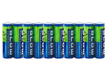 slomart Baterije Blow Super Alkaline AA LR6, 10 kosov
