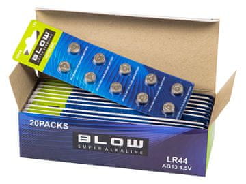 slomart Baterija Blow AG13/LR44, 1.5V, blister 2 kosa