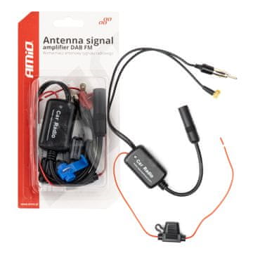 slomart Ojačevalec radijskega signala AMiO (12V, DAB, FM)