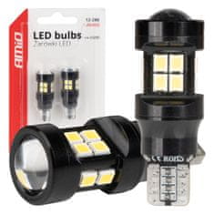 slomart AMiO T15 W16W LED žarnice CANBUS 15xSMD 2835 White (12V/24V)