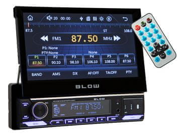 slomart Blow Slidex avtoradio RDS/MP3/USB/Micro SD/Bluetooth
