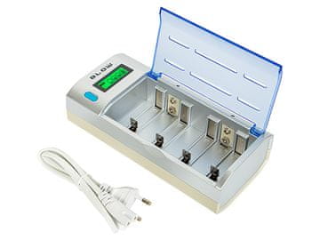 slomart Polnilnik Blow GN-111 za AA, AAA, C, D, 9V z LCD