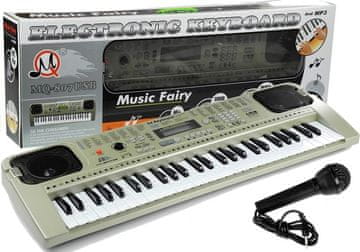 shumee Klaviatura MQ807 Orgelski klavir + USB mikrofon