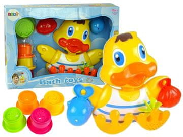 slomart LEAN TOYS kopalna igrača - kaczuszka z lončki