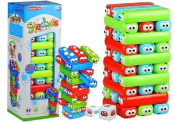 slomart LEAN TOYS Igra spretnosti "Vzpenjajoči se korenčki"