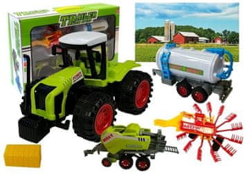 slomart Set kmetijskih vozil LEAN TOYS: zgrabi...