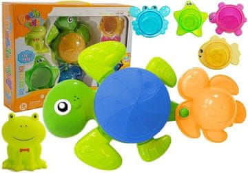 slomart LEAN TOYS Set igrač za kopanje "Želvin vodopad"