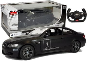 shumee BMW M3 športni avtomobil na daljinsko upravljanje RC Rastar črne barve 1:14