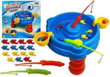 slomart Komplet LEAN TOYS za ribolov z ribiško palico, 15 ribic