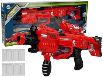 slomart LEAN TOYS Pištola, svetleča v temi, penasti naboje, doseg 45 m