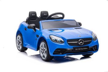 slomart LEAN CARS Mercedes SLC 300 otroški avto na akumulator, LED luči, MP3, daljinec, moder