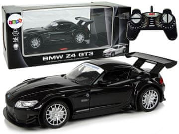 slomart RC športni avto BMW Z4 GT3 Črn, 1:18, 2.4G, luči