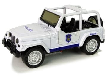 slomart Terensko vozilo, policijski avto, bel