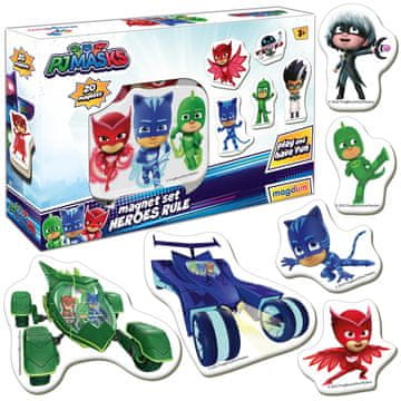 slomart Set magnetov PJ MASKS LEAN TOYS ME 5031-32