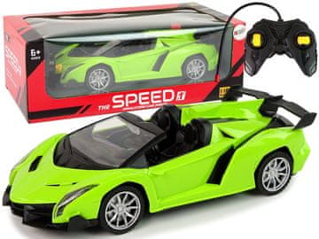 slomart LEAN TOYS Daljinsko vodeno športno vozilo R/C 1:18 zeleno
