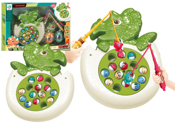 slomart LEAN TOYS Igra lovljenje ribic z lučkami in zvoki