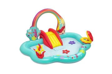 slomart Bestway 91097 Napihljiv vodni center Mala Sirena 221 x 193 x 117 cm