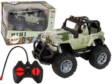 slomart LEAN TOYS Terensko vozilo Off Road R/C 1:43, moro