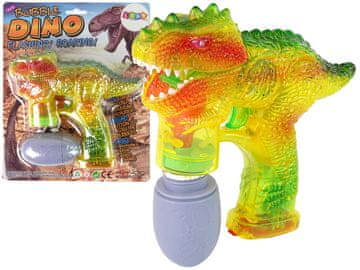 slomart Pihalnik milnih mehurčkov LEAN TOYS Dinozaver, jajček