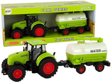shumee Traktor s prikolico Velika kolesa Zelena kmetija