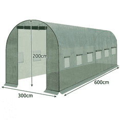 slomart GARDLOV 23308 nadomestna folija za vrtni tunel 6x3x2m