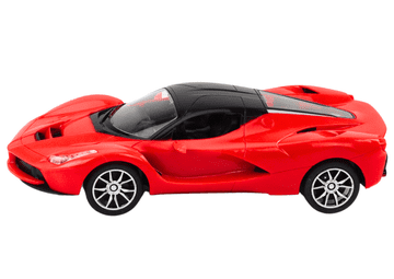 slomart Športni avtomobil LEAN TOYS na daljinsko vodenje RC 1:16, rdeč