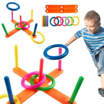 slomart LEAN TOYS Igra metanja obročev