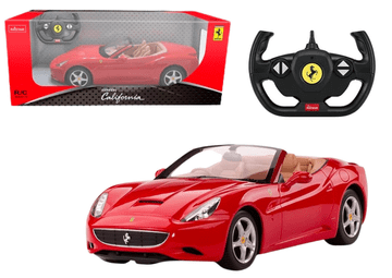 shumee Ferrari California avtomobil na daljinsko vodenje RC rdeč 1:24
