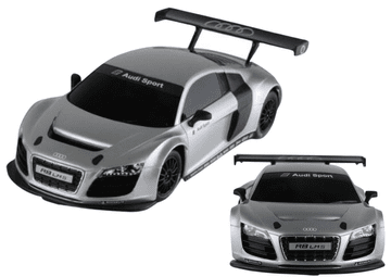 slomart RC avto RASTAR Audi R8 LMS 1:24, srebrn