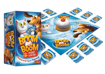 slomart TREFL GRY Zročnostna igra 'Boom Boom Psi in Muce'