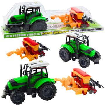 slomart Traktorski set z sejačnico - Lean Toys