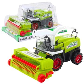 slomart Zabavna kombajn, premični, zeleni - Lean Toys