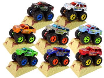 slomart LEAN TOYS Monster Truck Big Foot s fračo, gumijaste pnevmatike