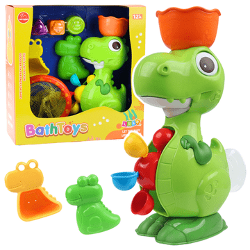 slomart Komplet igrač za kopanje Lean Toys z dinozavrom in dodatki, 8 kosov