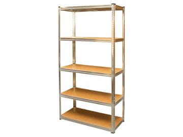 slomart Blow Kovinski regal za shranjevanje, 180x90x40 cm, 5 polic