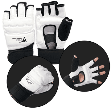 slomart LEAN Rokavice za Taekwondo z etuijem, bele