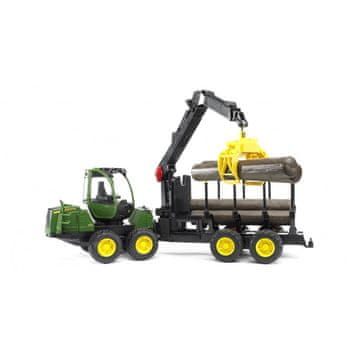 slomart BRUDER 2133 Tovornjak za gozdarstvo John Deere 1210E s prijemalko